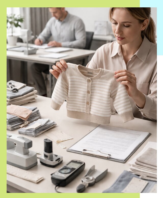 Сертификация детской одежды и текстильных изделий в Пушкине