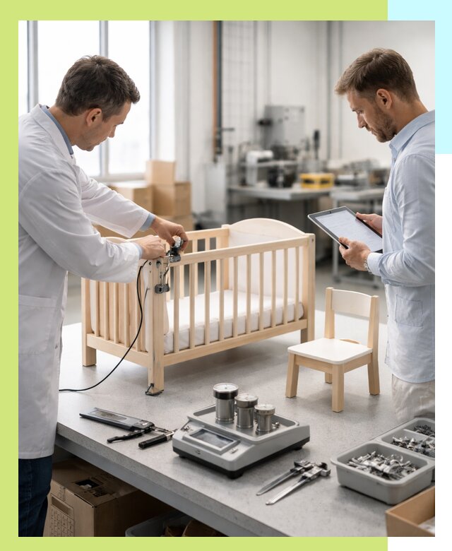 Сертификация детской мебели и проверка безопасности в Пушкине