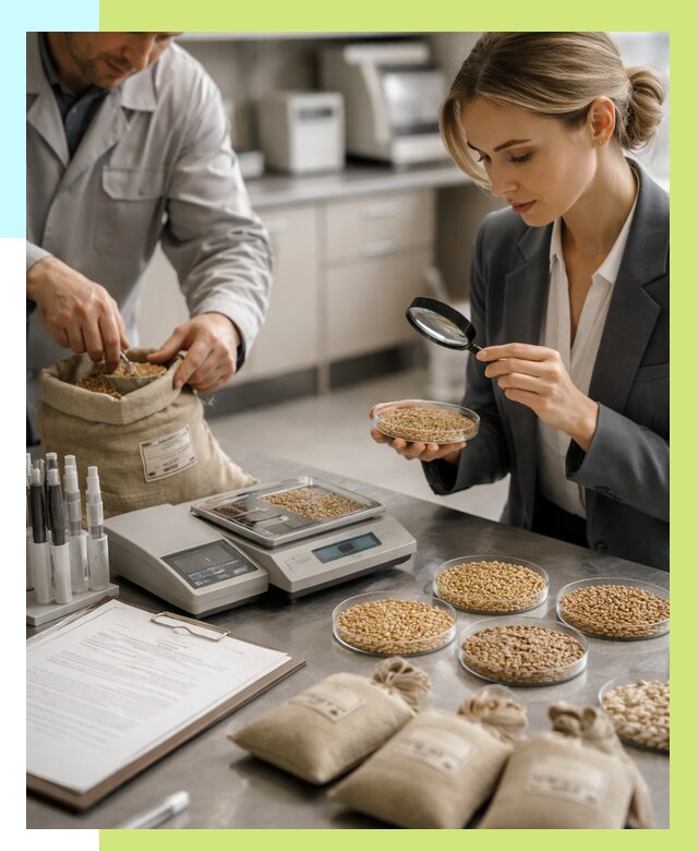 Сертификация зерна в Пушкине по цене от 15560 р. | Алешин-Пшк