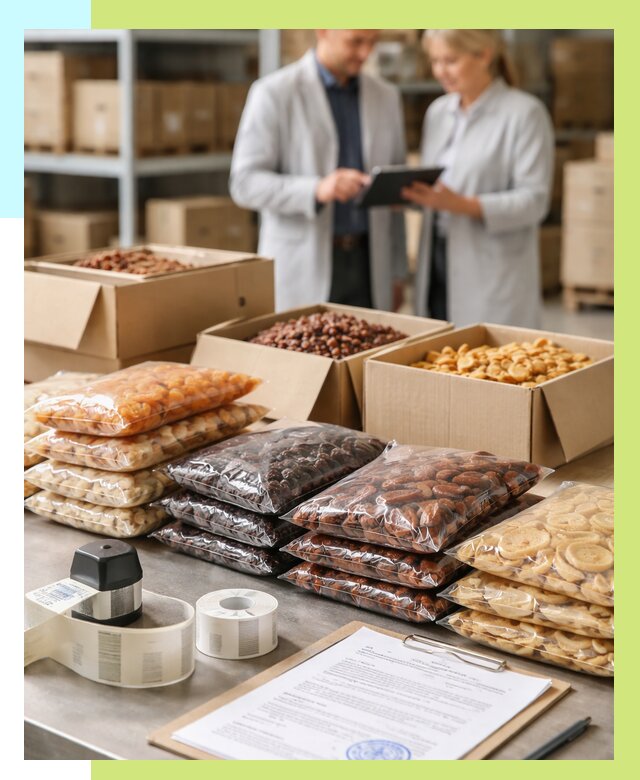 Сертификация сухофруктов в Пушкине от 12448 р. | Алешин-Пшк под ключ