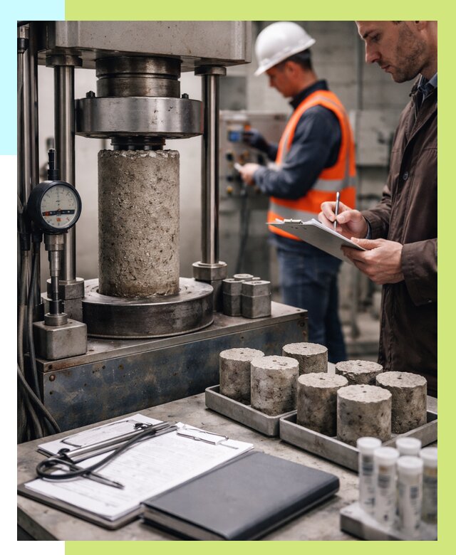 Сертификация бетона в Пушкине от 31119 р. сертификат | Алешин-Пшк