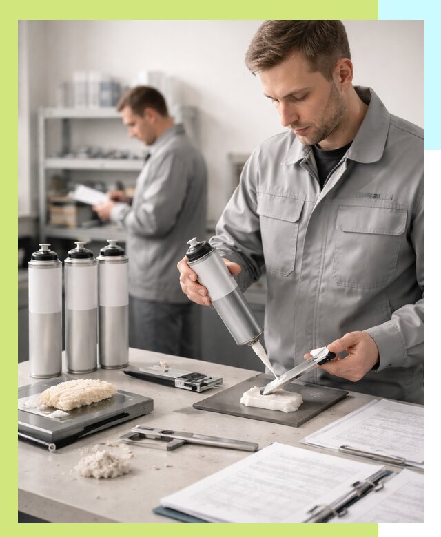 Сертификация монтажной пены и соответствие стандартам в Пушкине