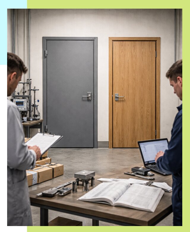 Сертификация дверей в Пушкине от 8298 р. под ключ | Алешин-Пшк