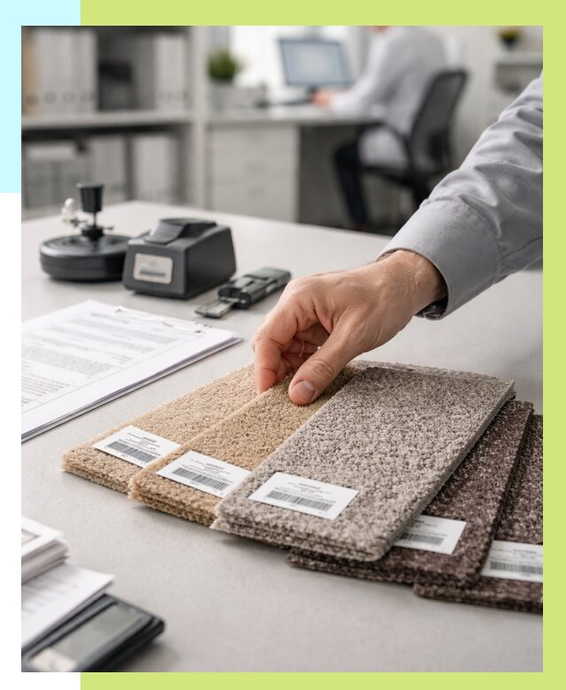 Сертификация ковролина в Пушкине от 15560 р., Алешин-Пшк