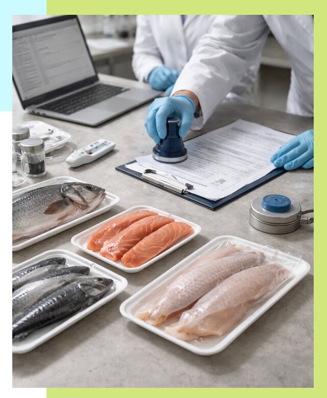 Сертификация рыбы и сертификат в Пушкине от 15560 р. | Алешин-Пшк