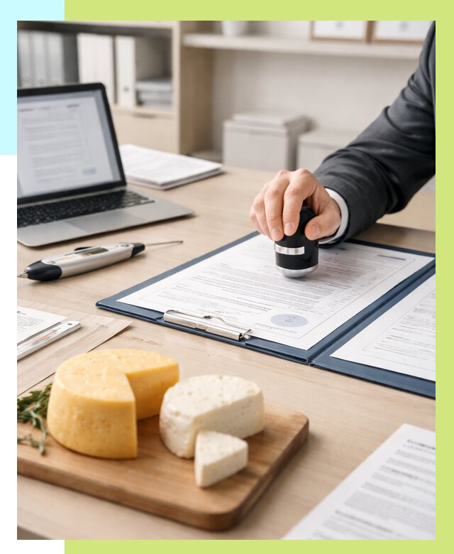 Сертификация сыров в Пушкине от 15560 р | Сертификат на сыр Алешин-Пшк