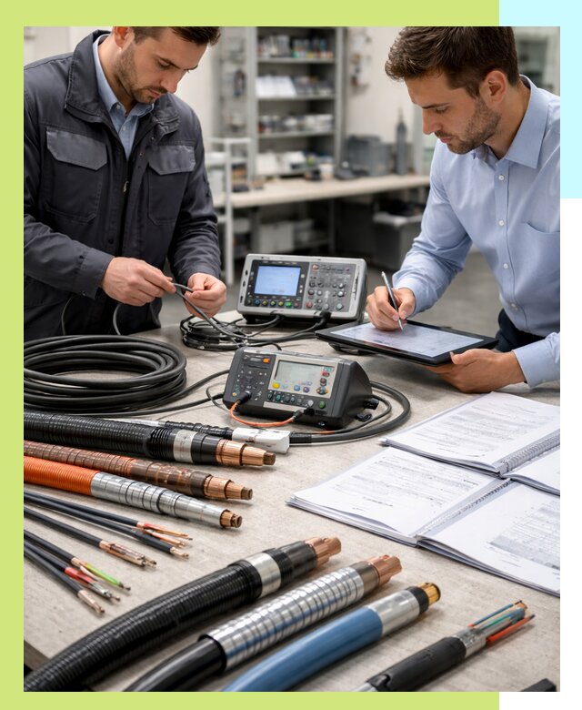 Сертификация кабеля и электропроводки в Пушкине под ключ