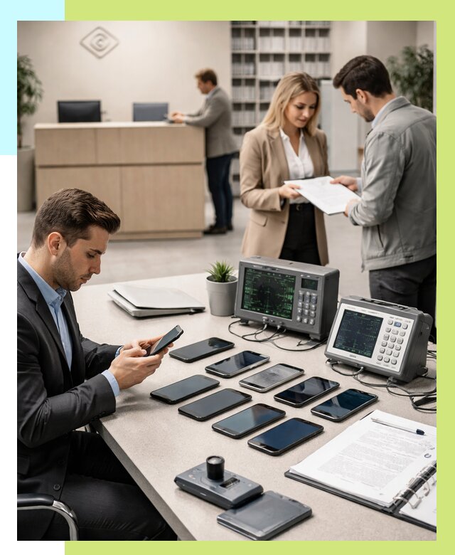 Сертификация телефонов в Пушкине от 25933 р. под ключ | Алешин-Пшк