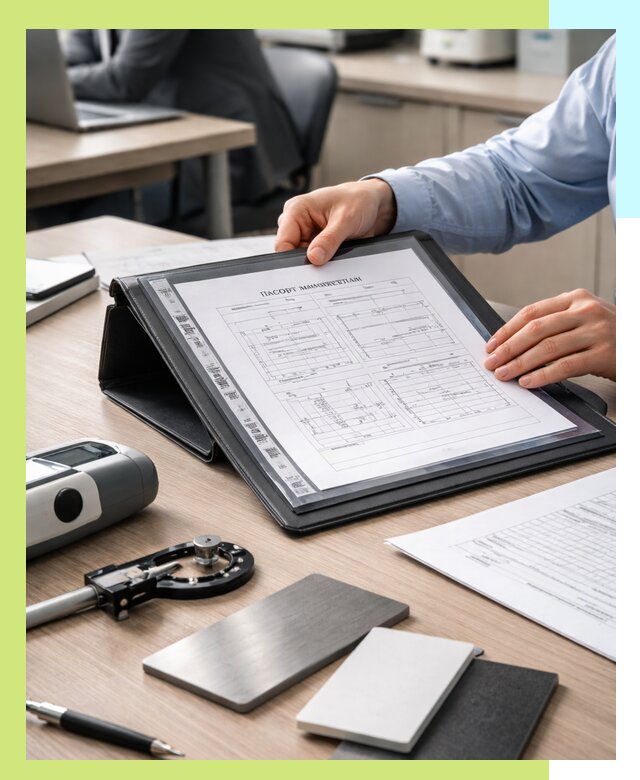 Оформление паспорта материала для продукции в Пушкине