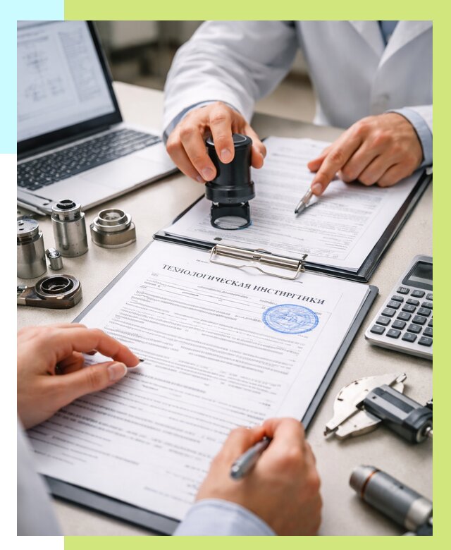 Технологическая инструкция в Пушкине от 8817 р., под ключ Алешин-Пшк