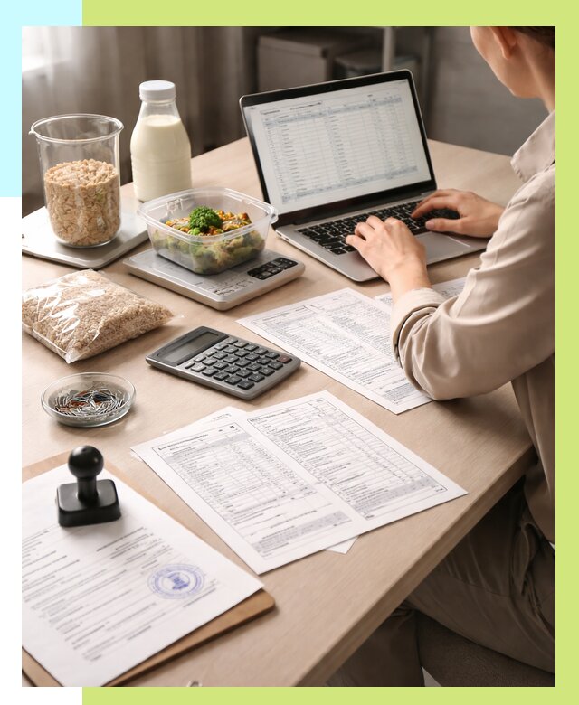 Просчет БЖУ для маркировки в Пушкине от 1556 р. | Алешин-Пшк