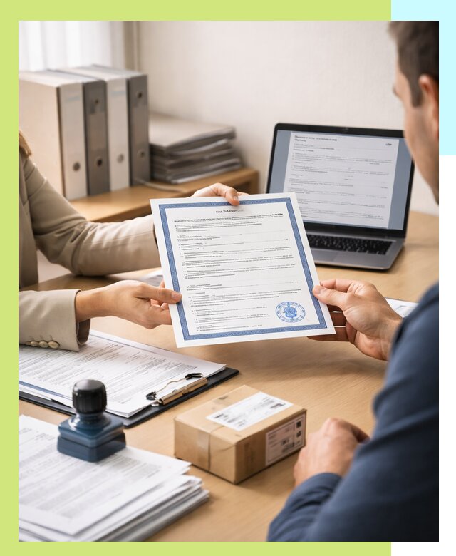 Оформление сертификата соответствия на продукцию в Пушкине