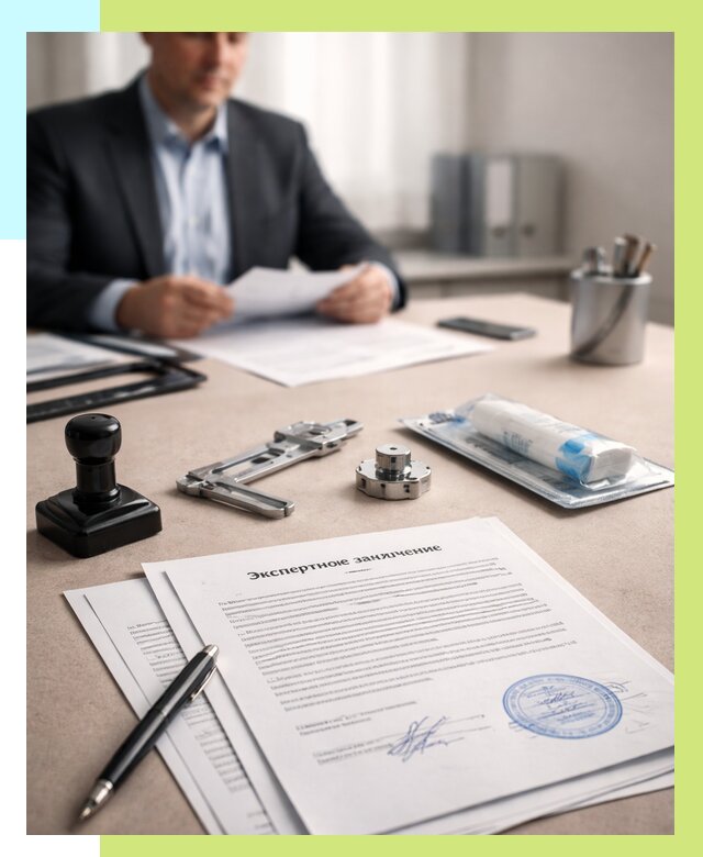 Экспертное заключение на продукцию в Пушкине от 8817 р. | Алешин-Пшк