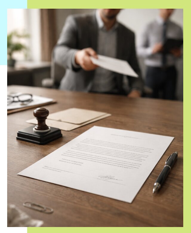 Отказное письмо по сертификации в Пушкине от 3631 р. | Алешин-Пшк