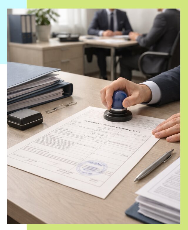 Сертификат происхождения СТ 1 в Пушкине от 4668 р. | Алешин-Пшк