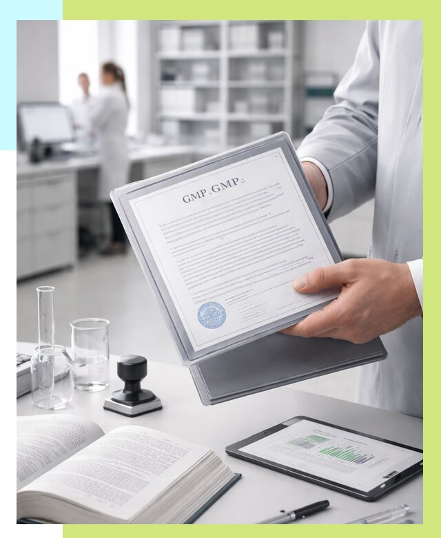 Сертификат GMP в Пушкине под ключ от 88171 р. | Алешин-Пшк