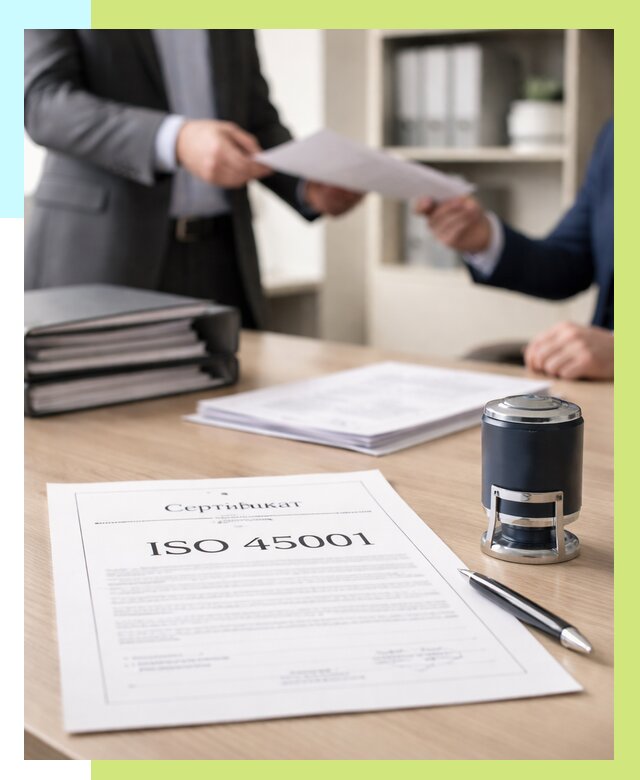 Сертификат ISO 45001 в Пушкине под ключ от 46679 р. | Алешин-Пшк